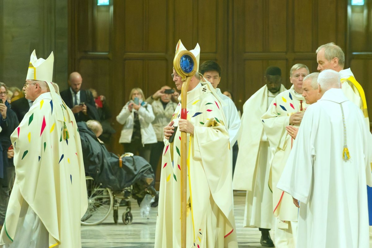 Messe en présence de mécènes et donateurs. © Trung Hieu Do / Diocèse de Paris.