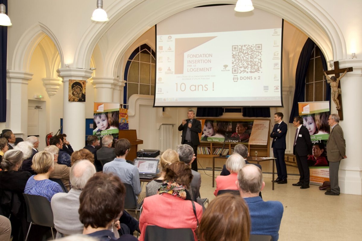 10 ans de la Fondation Insertion par le Logement. © pleinphare.eu.