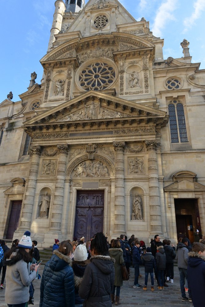 Rassemblement des sixièmes 2017 - Saint-Etienne-du-Mont 4. © Marie-Christine Bertin/Diocèse de Paris.