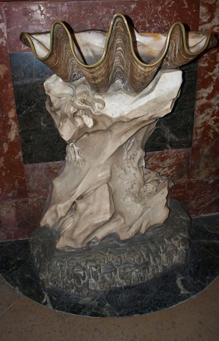 Bénitier de Pigalle à Saint Sulpice. © C.D.A.S..