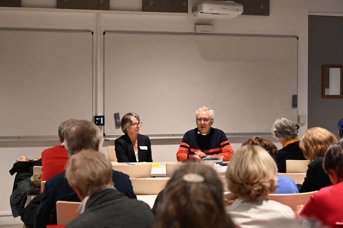 Journée de rentrée en la fête de la Saint-Luc 2023. © Marie-Christine Bertin / Diocèse de Paris.