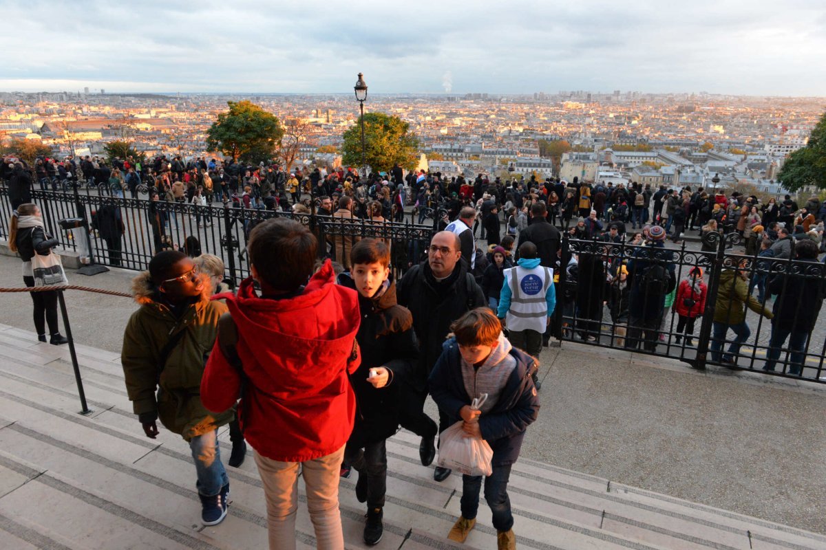 Rassemblement des sixièmes 2019. © Marie Christine Bertin / Diocèse de Paris.