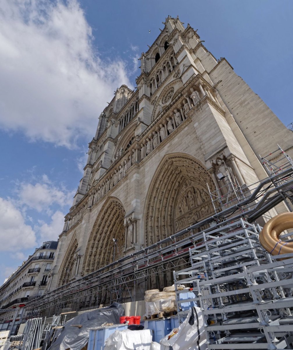 Notre-Dame de Paris, deux ans après. © Yannick Boschat / Diocèse de Paris.