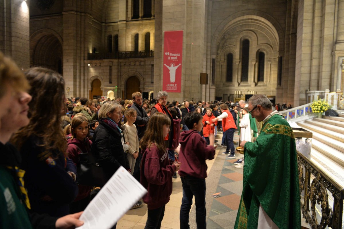 Rassemblement des sixièmes 2019. © Marie Christine Bertin / Diocèse de Paris.