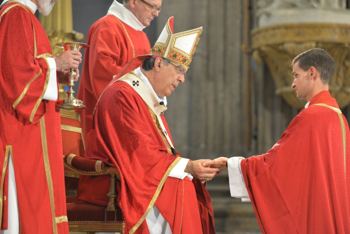 Ordinations sacerdotales 2019. © Marie-Christine Bertin / Diocèse de Paris.