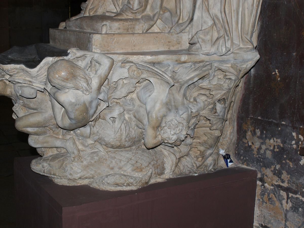 Bénitier de St Eustache. © C.D.A.S..