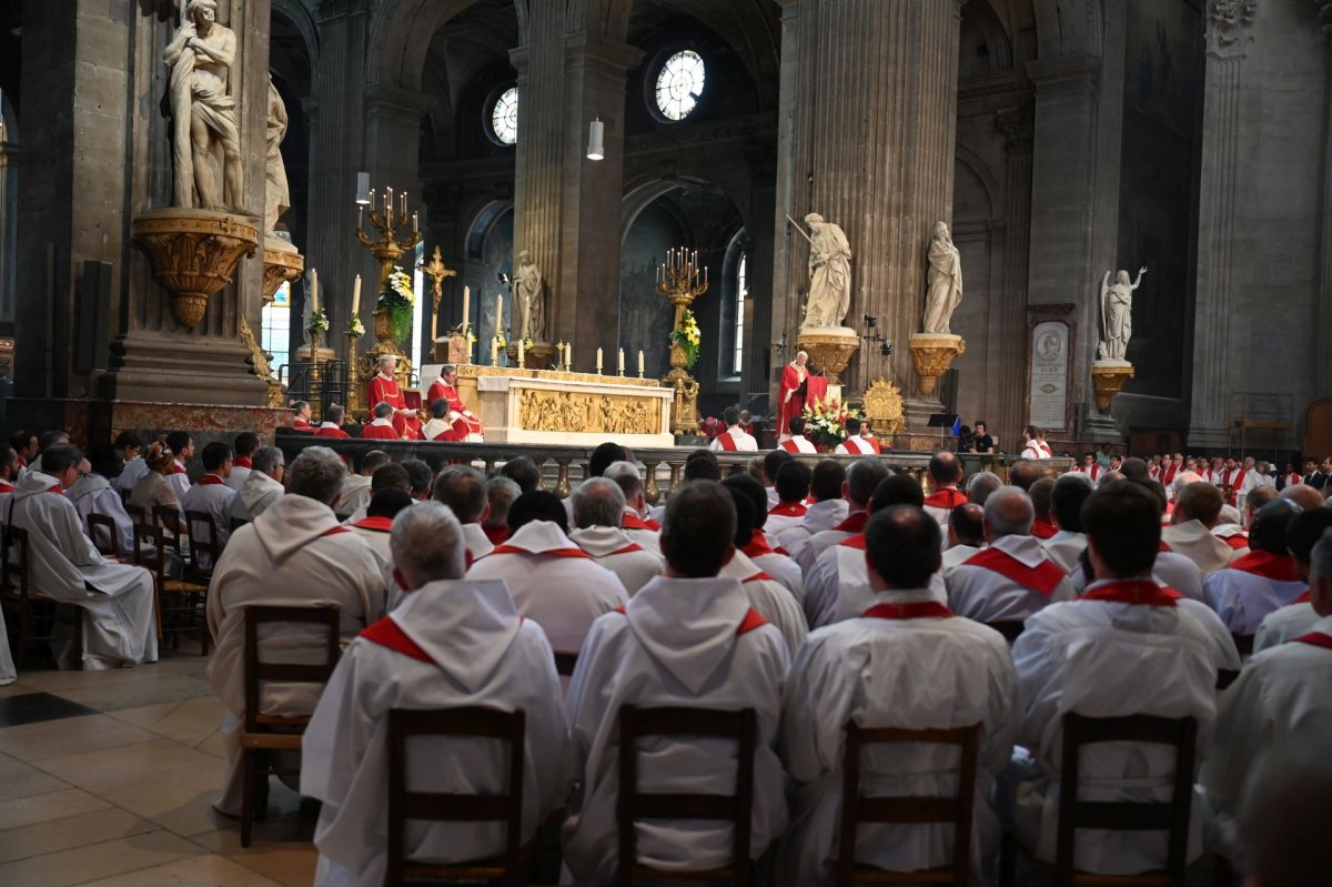 Ordination sacerdotale 2024. © Marie-Christine Bertin / Diocèse de Paris.
