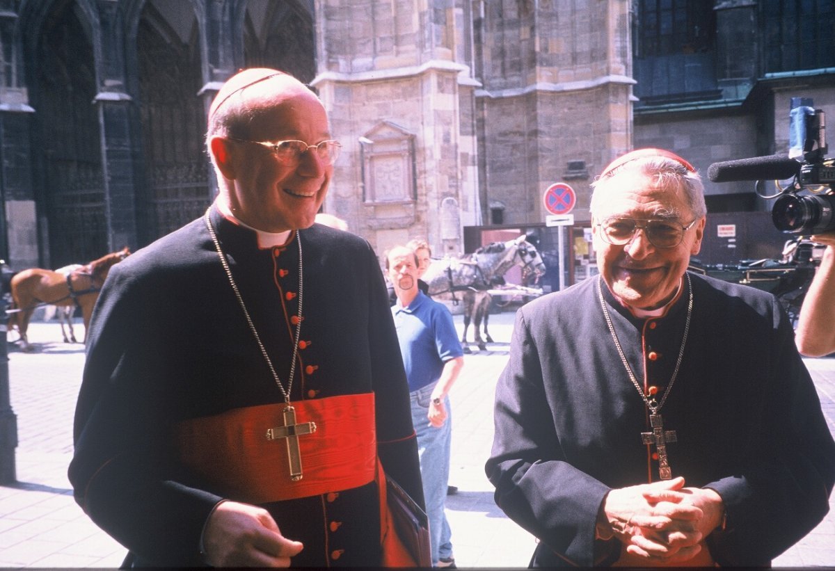 Congrès missionnaire pour la nouvelle évangélisation à Vienne. En 2003. © D. R..