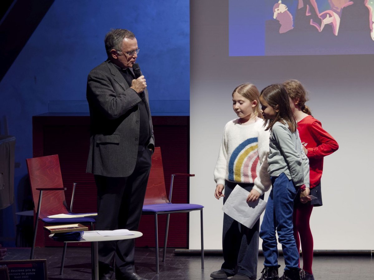 Concours de poésie 2022 : “Paix sur la Terre”. © Yannick Boschat / Diocèse de Paris.