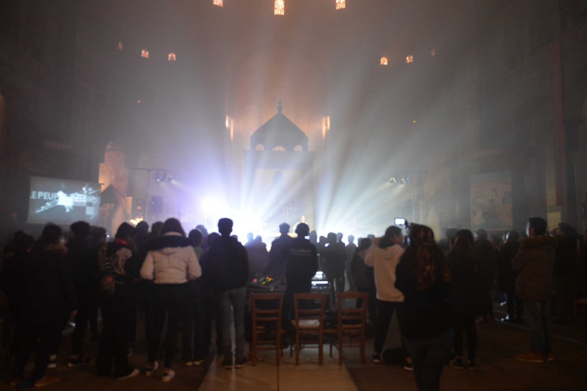 Rassemblement des jeunes confirmés en 2020. © Marie Christine Bertin / Diocèse de Paris.