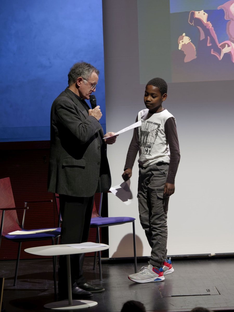 Concours de poésie 2022 : “Paix sur la Terre”. © Yannick Boschat / Diocèse de Paris.