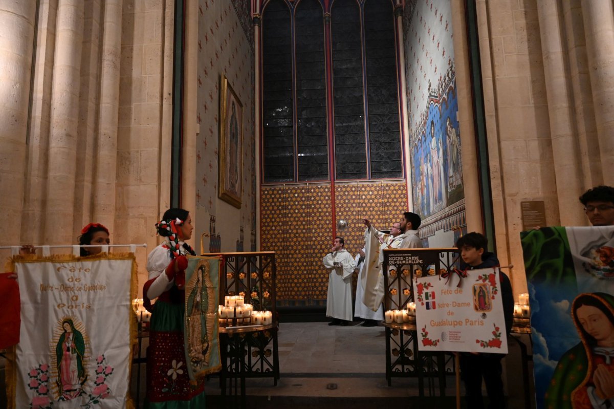Fête de Notre Dame de Guadalupe 2024. © Marie-Christine Bertin / Diocèse de Paris.