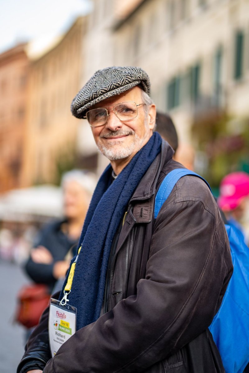 Jubilé des Pauvres à Rome avec Fratello. © Marine Clerc.