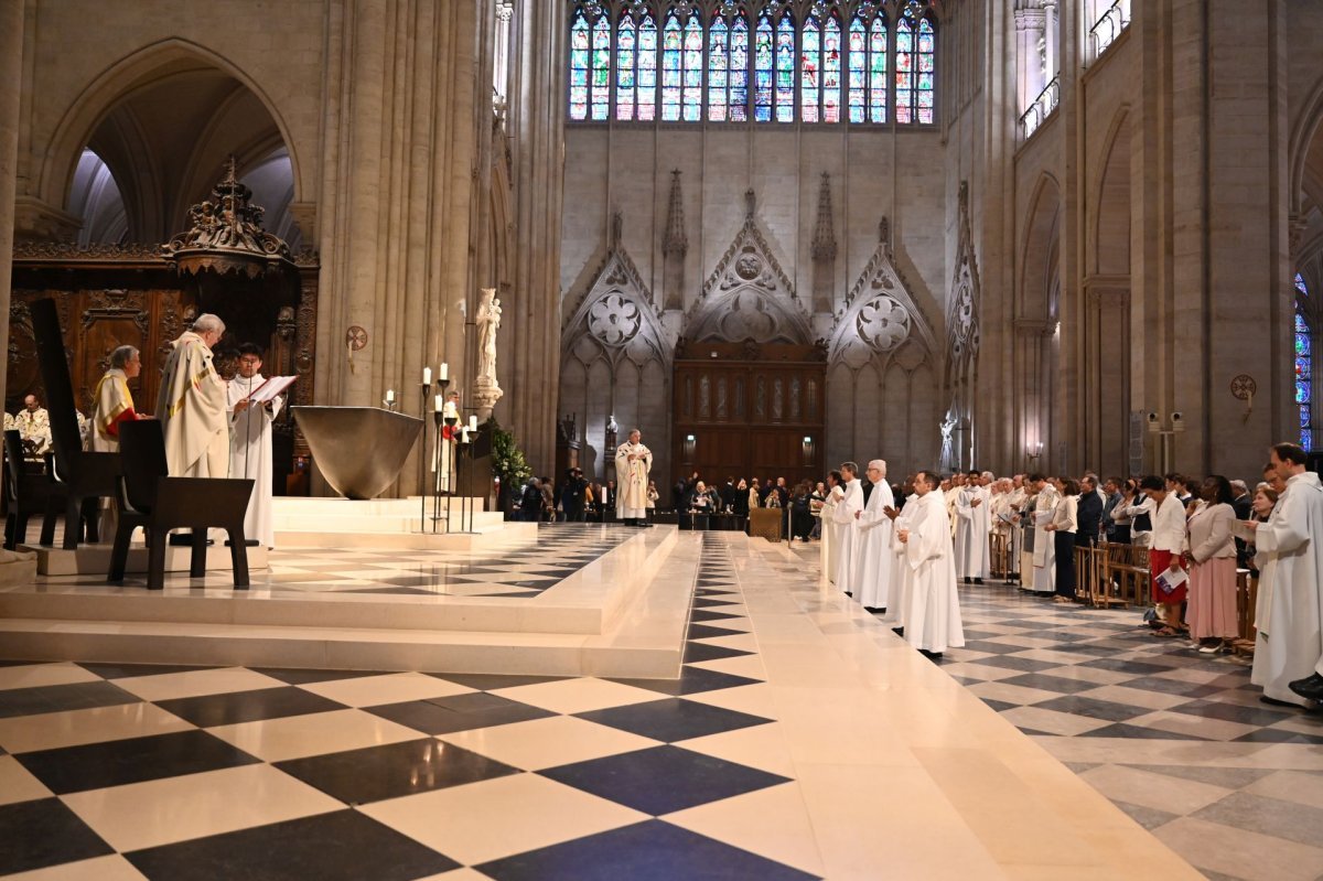 Ordinations des diacres permanents 2025. © Marie-Christine Bertin / Diocese de Paris.