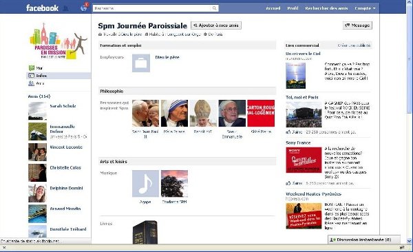 Saint Pierre de Montrouge : un événement Facebook pour une assemblée paroissiale. © Saint-Pierre de Montrouge.