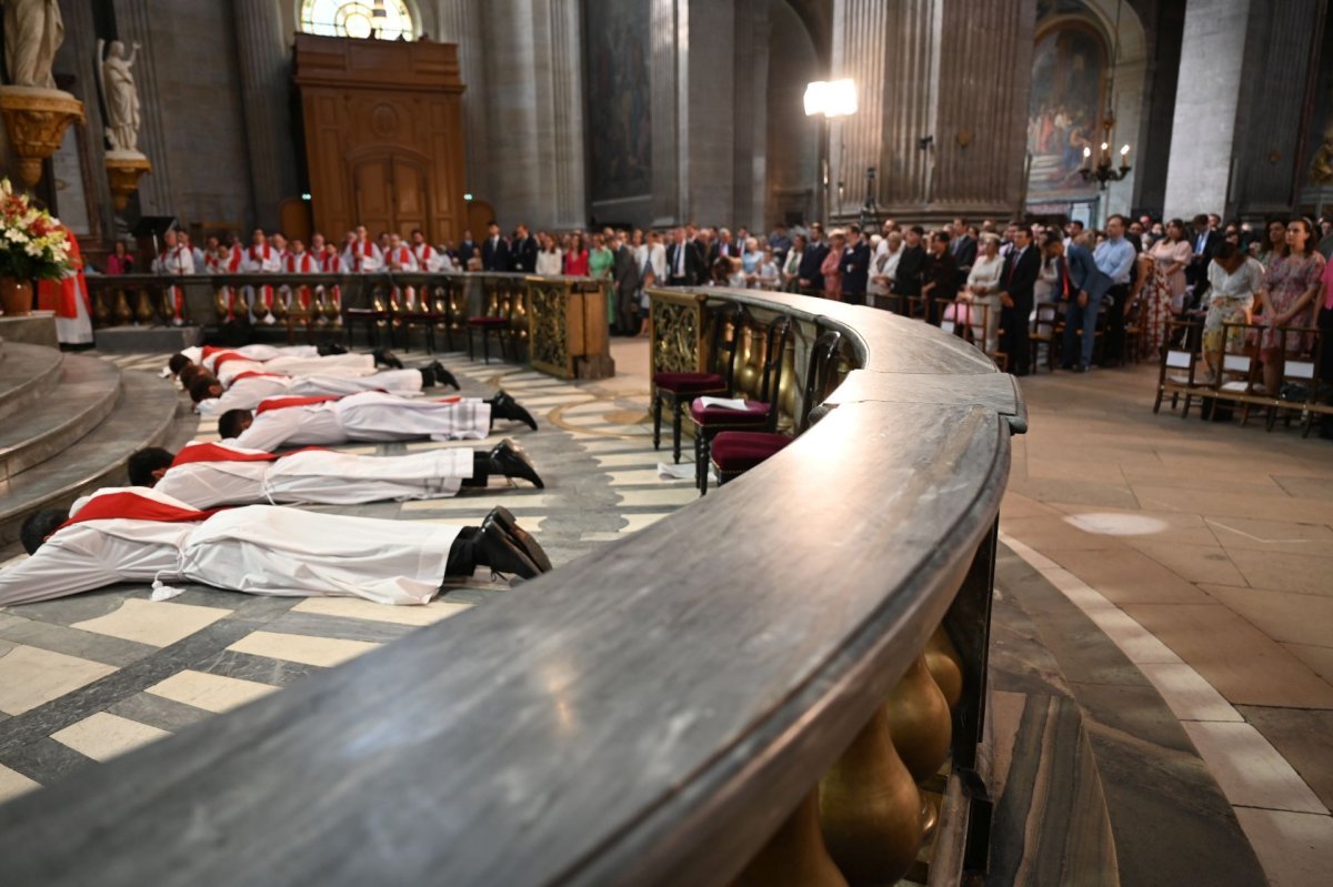 Ordination sacerdotale 2024. © Marie-Christine Bertin / Diocèse de Paris.
