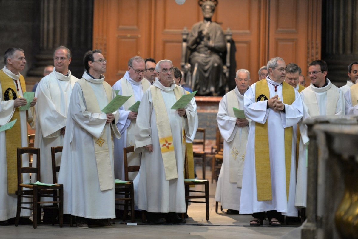 Rassemblement de réception des contributions synodales. © Marie-Christine Bertin / Diocèse de Paris.