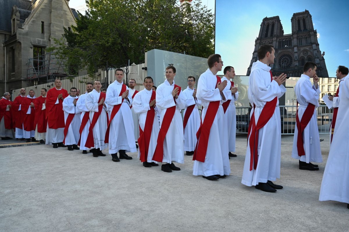 Ordinations sacerdotales 2025. © Marie-Christine Bertin / Diocèse de Paris.