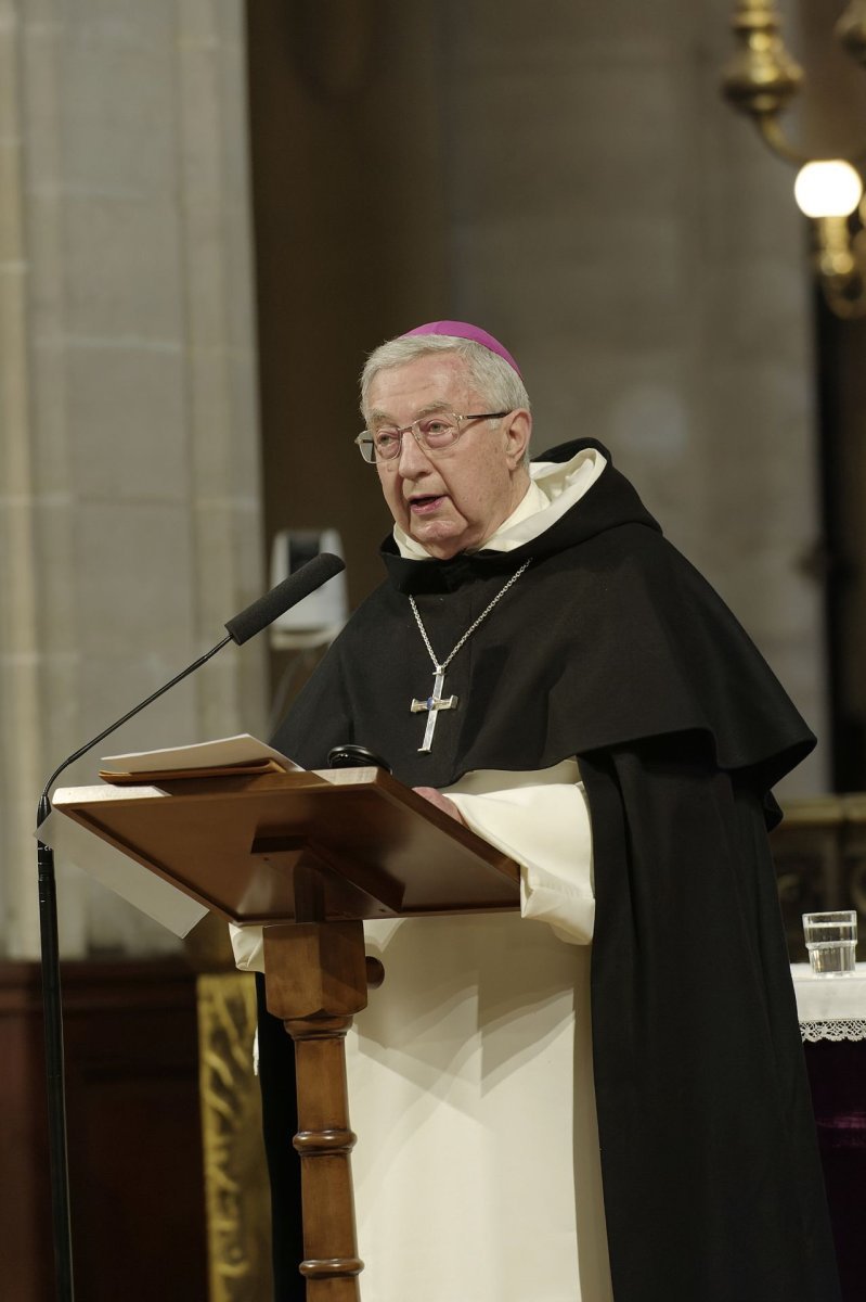 Conférence de carême de Notre-Dame de Paris du 20 mars 2022. © Trung Hieu Do / Diocèse de Paris.