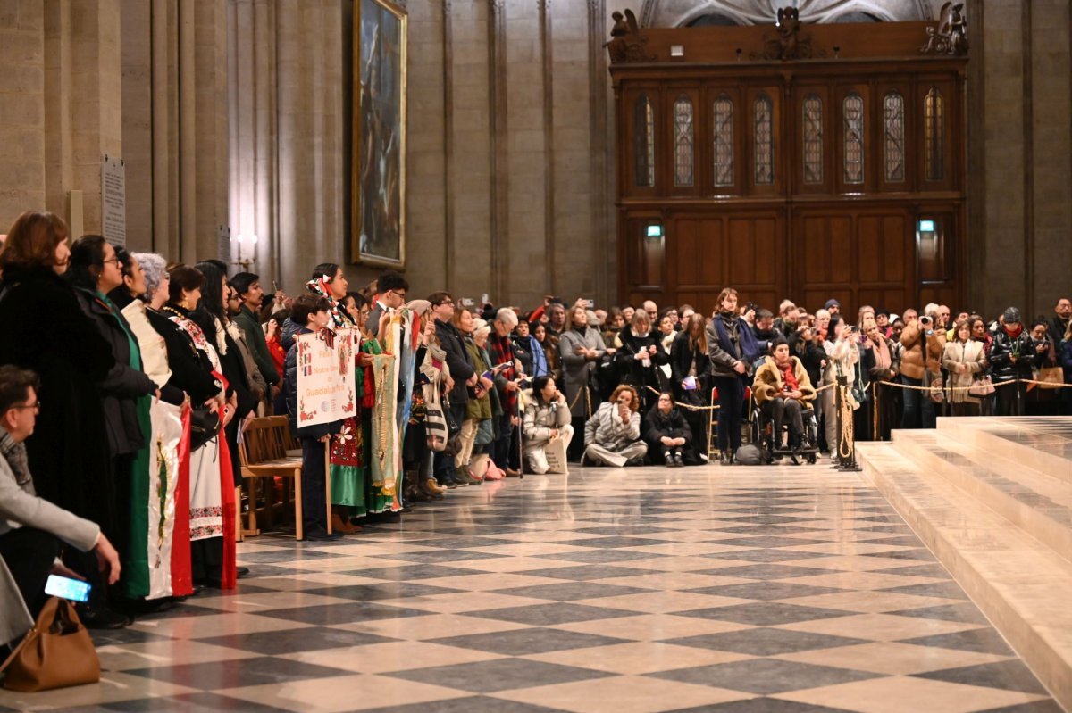 Fête de Notre Dame de Guadalupe 2024. © Marie-Christine Bertin / Diocèse de Paris.
