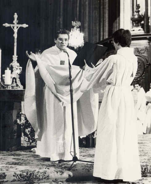 Ordination épiscopale à Orléans. En 1979. © D. R..