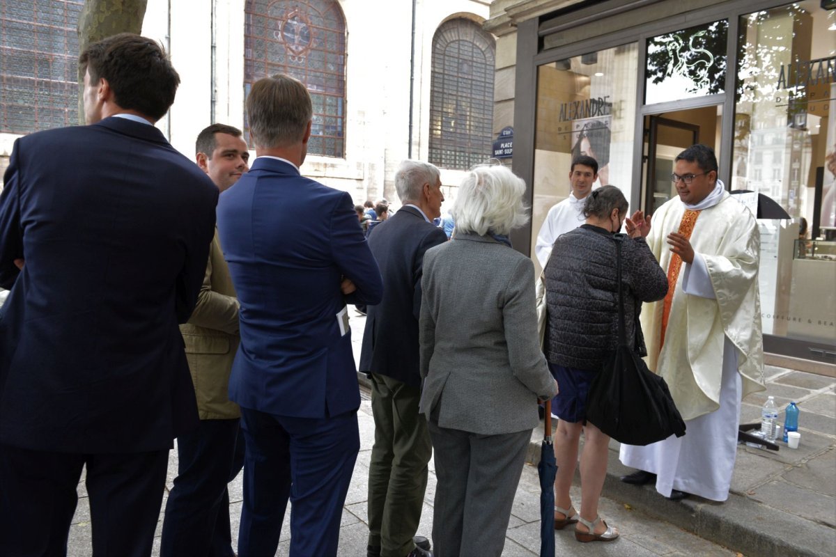 Ordination sacerdotale 2022 : bénédictions. © Marie-Christine Bertin / Diocèse de Paris.