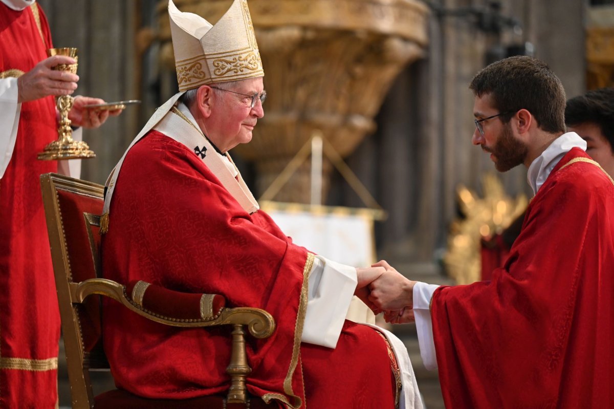 Ordination sacerdotale 2024. © Marie-Christine Bertin / Diocèse de Paris.