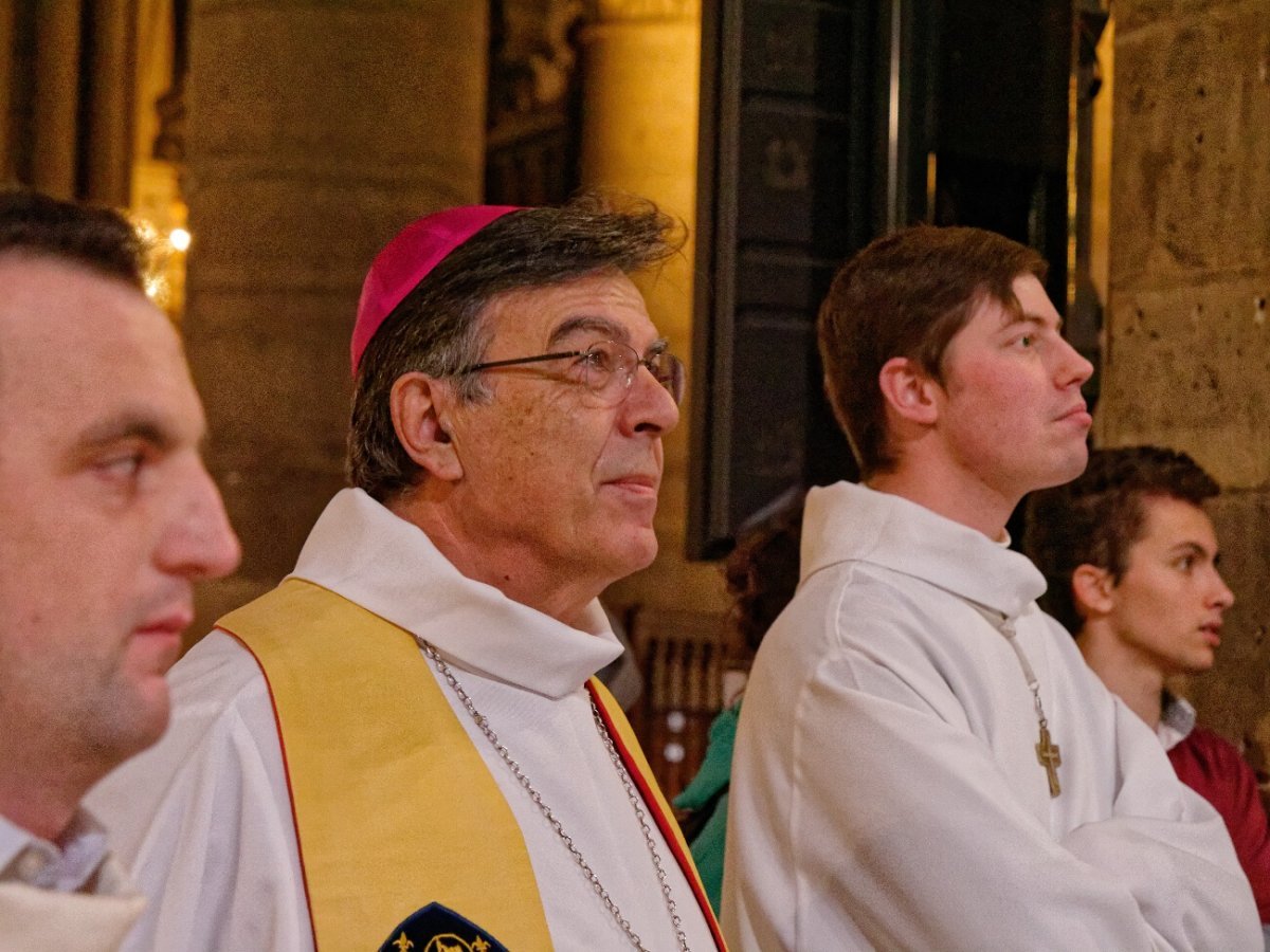 Procession Mariale, envoi à Notre-Dame de Paris. © Yannick Boschat / Diocèse de Paris.