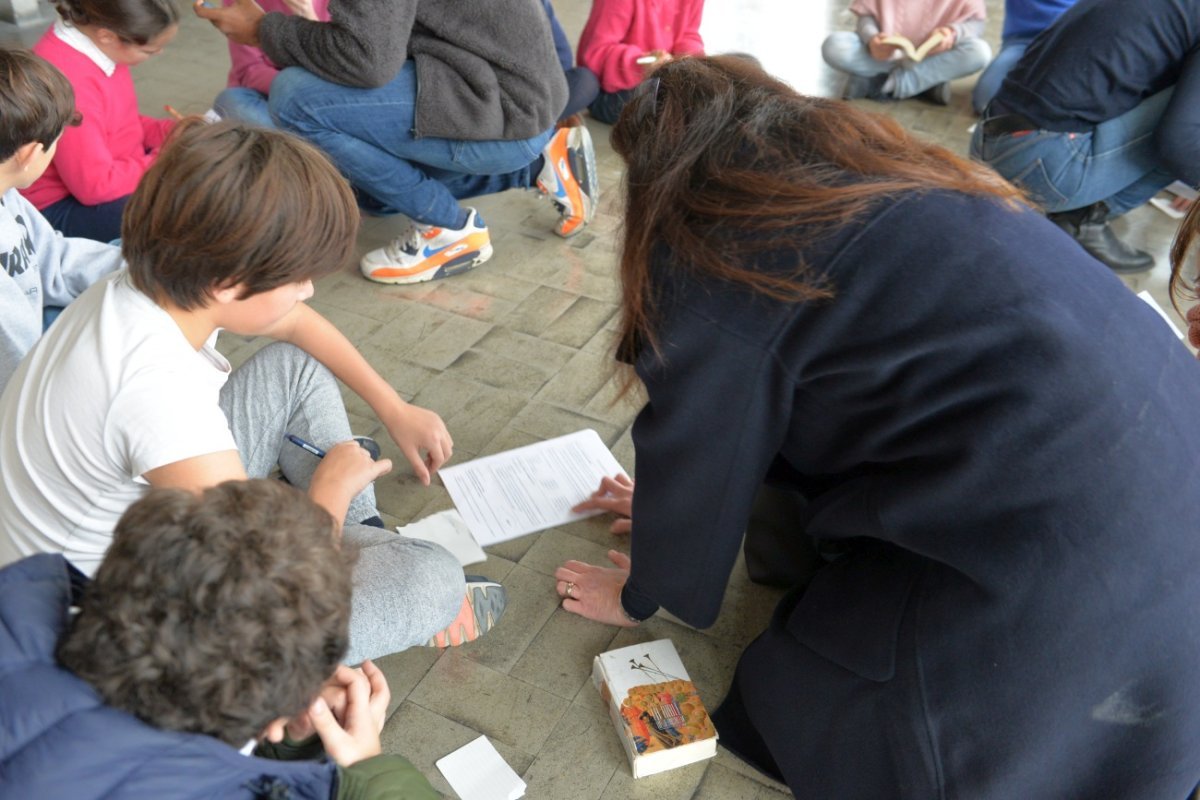 Rassemblement des sixièmes en 2022. © Marie-Christine Bertin / Diocèse de Paris.