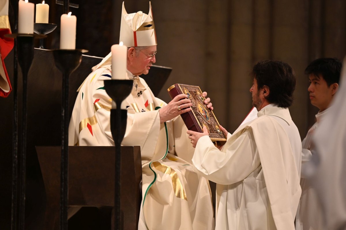 Ordinations des diacres permanents 2025. © Marie-Christine Bertin / Diocese de Paris.