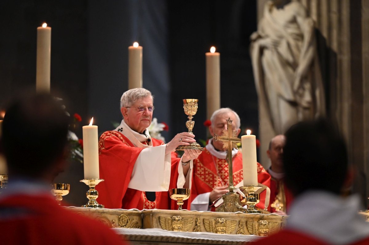 Confirmation d'adultes en mai 2024. Célébration de 16h. © Marie-Christine Bertin / Diocèse de Paris.