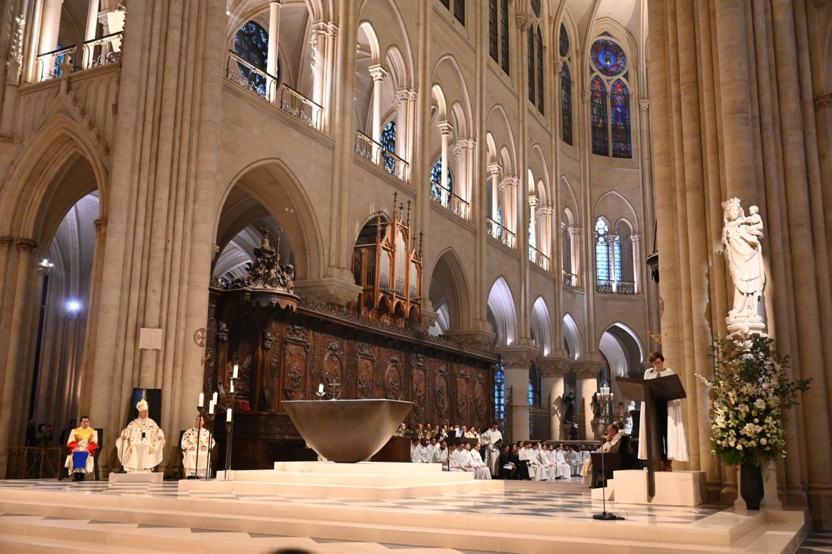 Messe pour l'anniversaire de la Faculté Notre-Dame, du Séminaire de (…). © Marie-Christine Bertin / Diocèse de Paris.