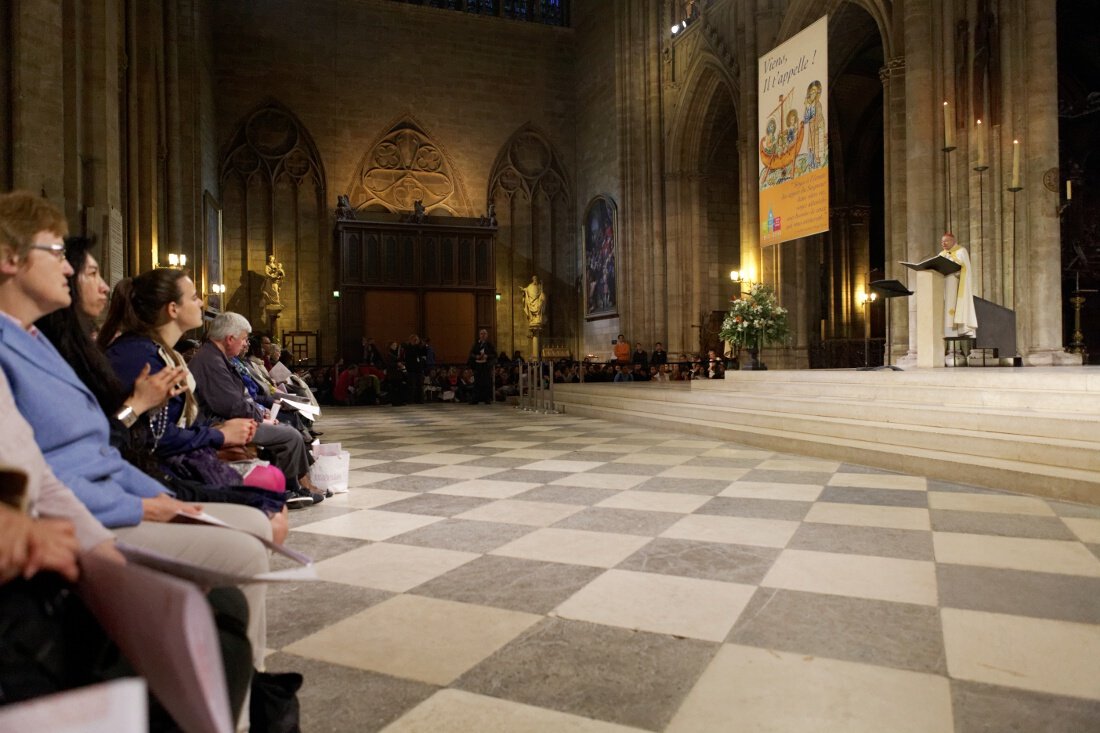 Homélie du cardinal André Vingt-Trois. © Yannick Boschat / Diocèse de Paris.