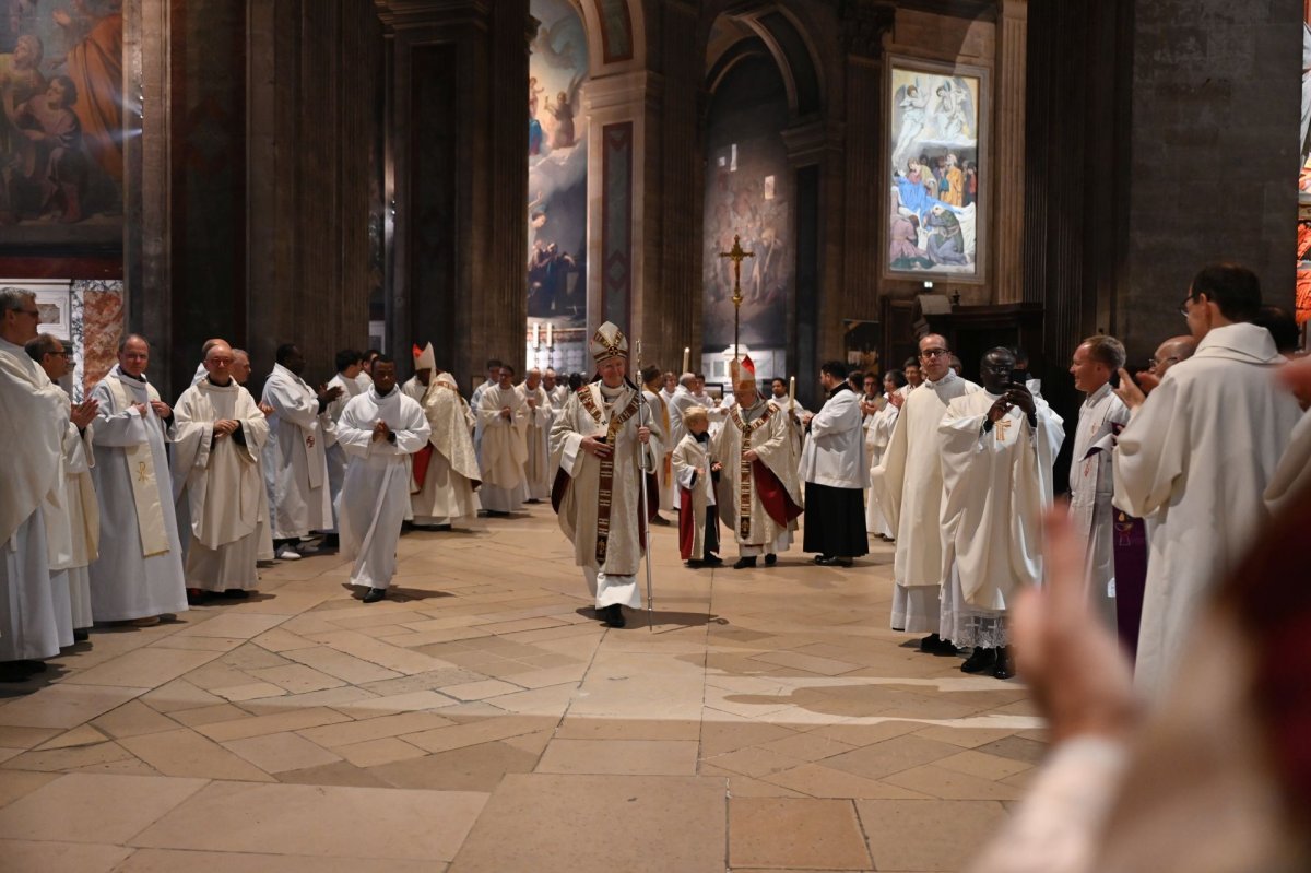 Messe d'action de grâce à Saint-Sulpice. © Marie-Christine Bertin / Diocèse de Paris.