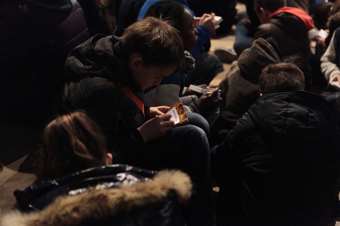 À Notre-Dame des Victoires. © Yannick Boschat / Diocèse de Paris.