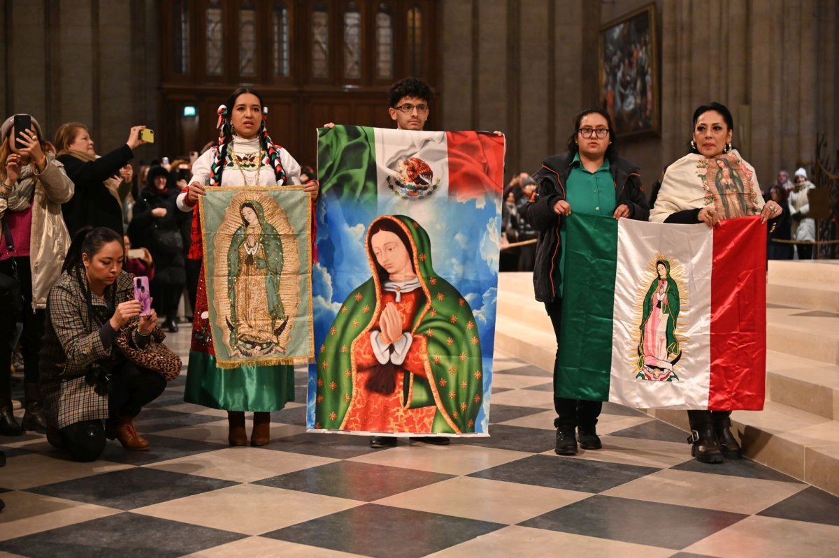 Fête de Notre Dame de Guadalupe 2024. © Marie-Christine Bertin / Diocèse de Paris.