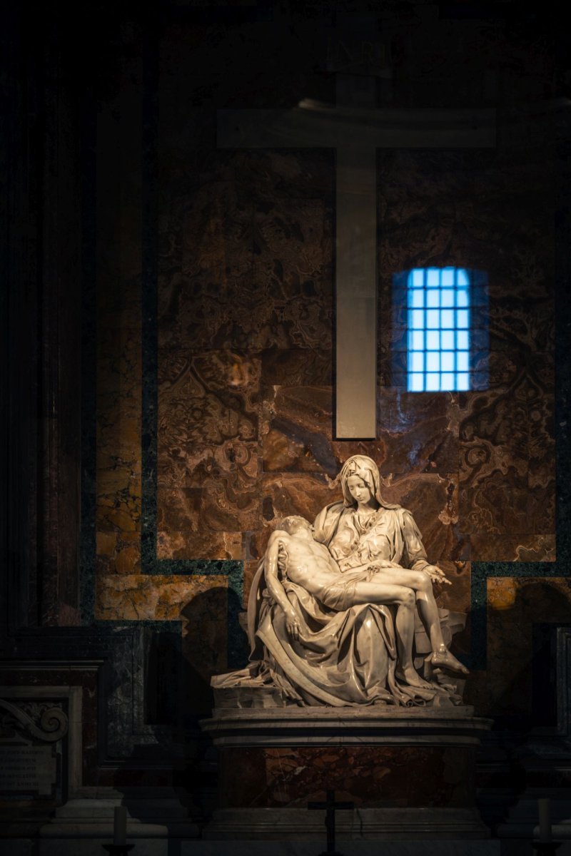 Pèlerinage jubilaire à Rome - 27 février. Basilique Saint-Pierre. © Liam Hoarau / Diocèse de Paris.