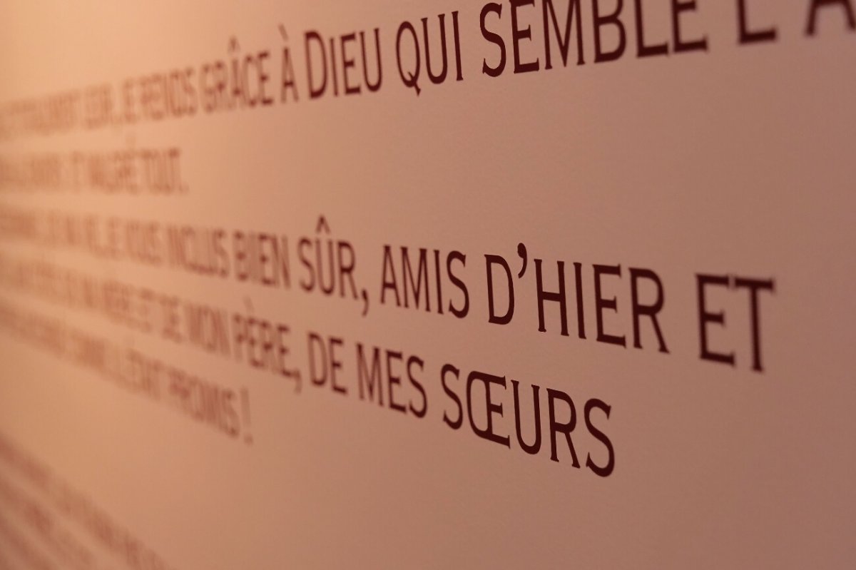 La chambre de Christian de Chergé au Séminaire des Carmes. © Yannick Boschat / Diocèse de Paris.