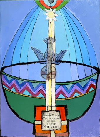 Eschatologie. © Gilles Alféra 73x100 cm 