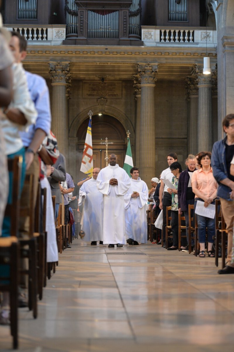 Messe pour les jeunes et les vocations. © Marie-Christine Bertin / Diocèse de Paris.