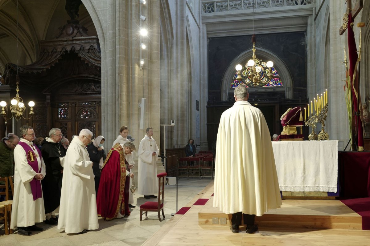 Conférence de carême de Notre-Dame de Paris du 20 mars 2022. © Trung Hieu Do / Diocèse de Paris.