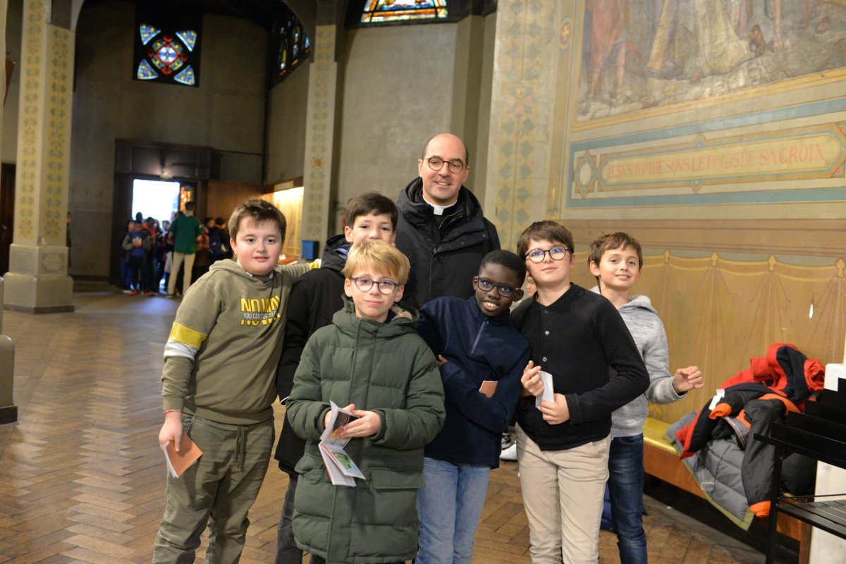Rassemblement des sixièmes 2019. © Marie Christine Bertin / Diocèse de Paris.