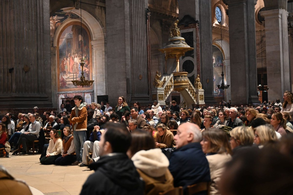 Messe d'action de grâce à Saint-Sulpice. © Marie-Christine Bertin / Diocèse de Paris.