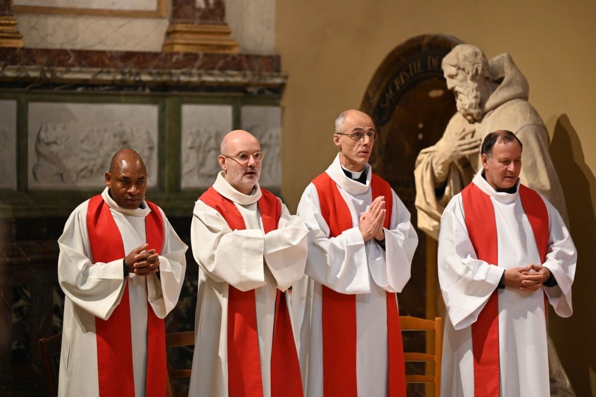 Messe de rentrée en la fête de la Saint-Luc. © Marie-Christine Bertin / Diocèse de Paris.