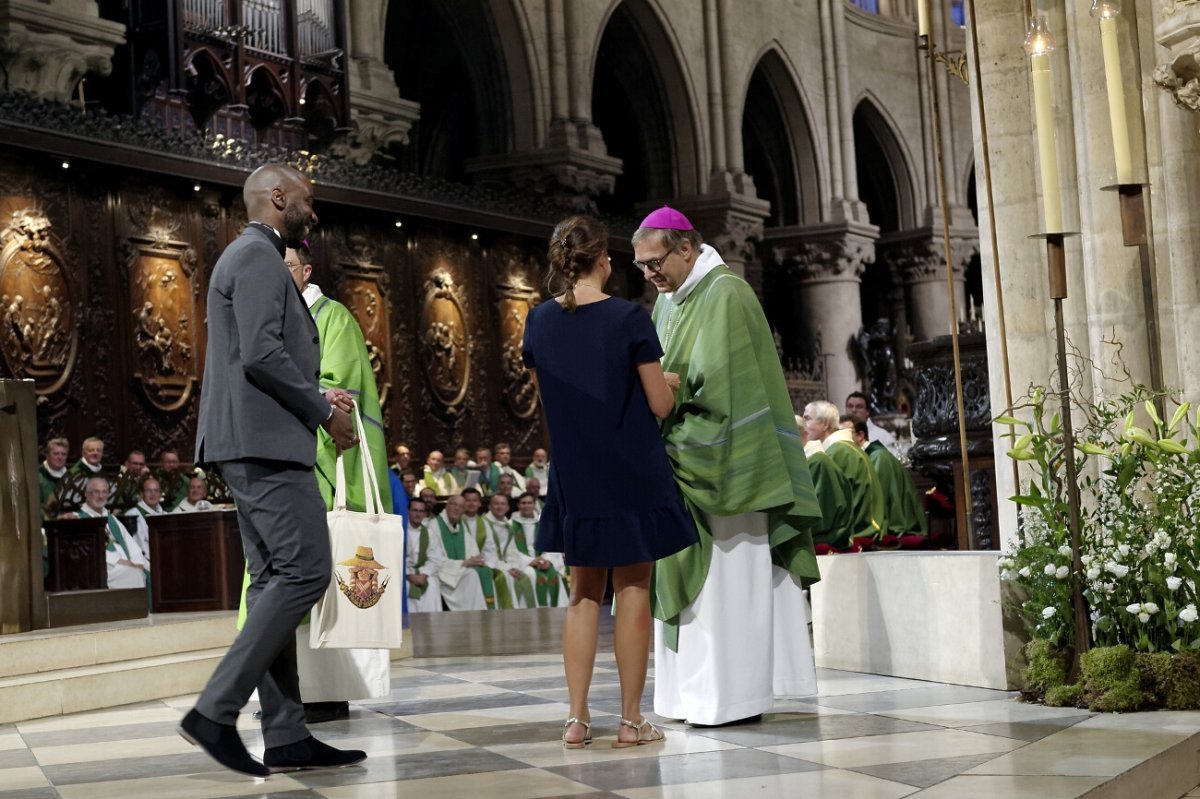 Messe d'action de grâce pour les ministères de Mgr Jérôme Beau et de (…). © Trung Hieu Do / Diocèse de Paris.
