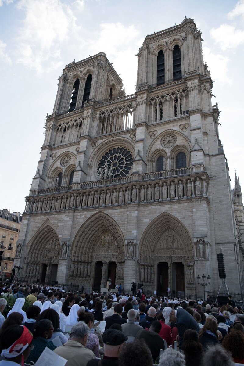 Liturgie de la Parole. © Yannick Boschat / Diocèse de Paris.