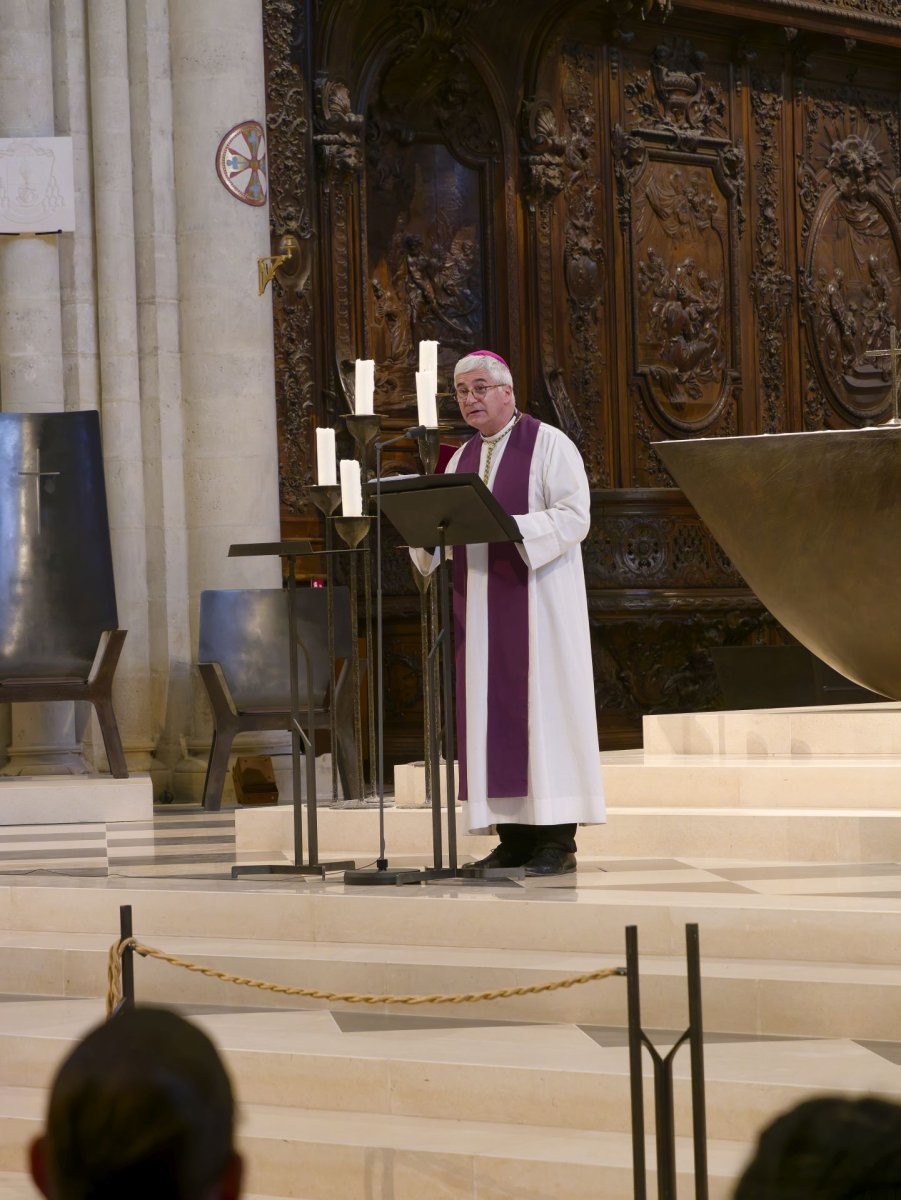 Conférence de carême de Notre-Dame de Paris : “La Femme de l'Apocalypse,. © Yannick Boschat / Diocèse de Paris.